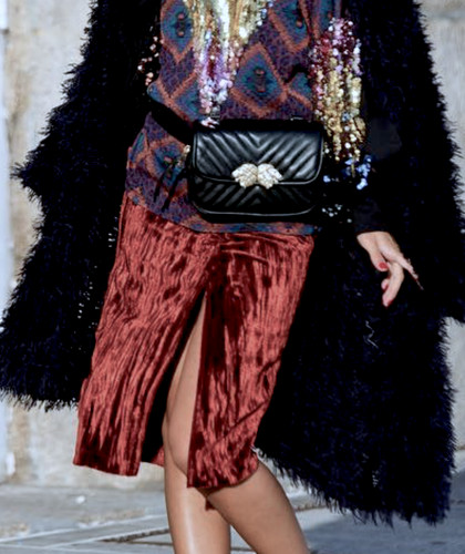 Zara gonna lunghezza ginocchio - gonna,