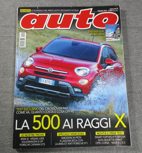 Rivista auto gennaio 2015 fiat - rivista,