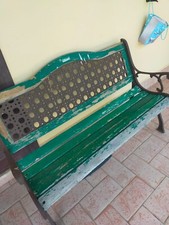 panchina in ghisa da esterno 