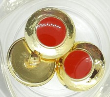 2 bottoni cappotto oro e