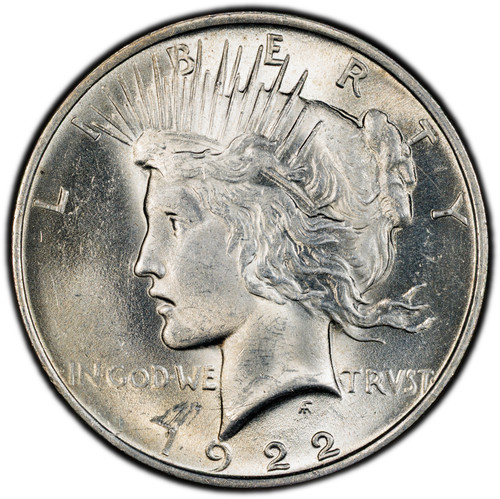 1922 pcgs ms63 dollaro della - 1922-p,