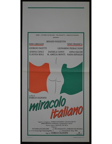 Locandina miracolo italiano - locandina,