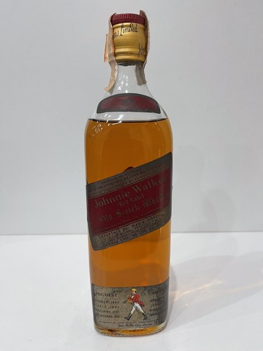 Johnnie walker red label old - red,