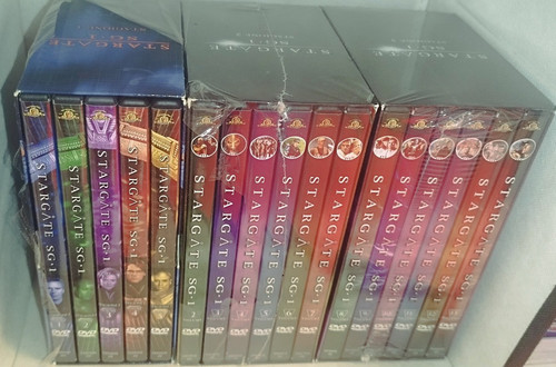 Dvd stargate sg1 stagioni - stargate,