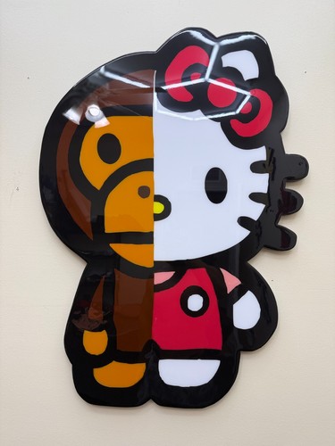 Hellokitty bape epossidico - hellokitty,