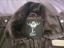 Giubbotto Marrone Militare Colt Jeans Taglia L