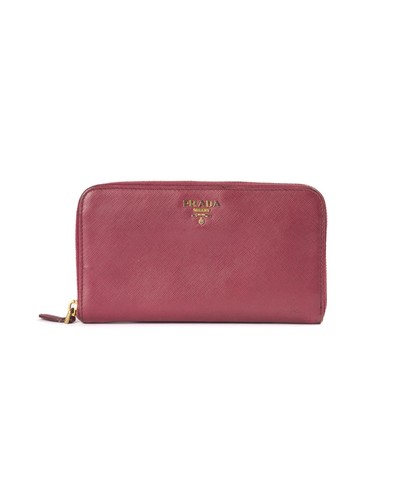 Prada portafoglio zip - portafoglio, saffiano