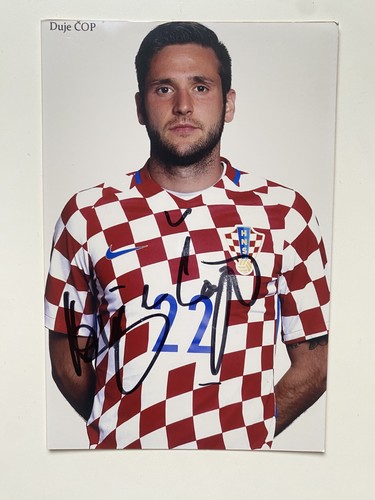 Autografo duje cop croazia - autografo,