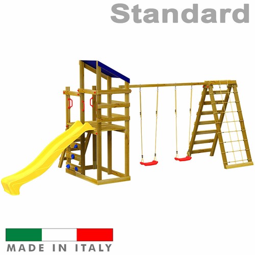 Altalena legno posti - altalena,
