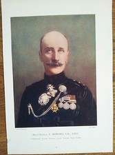 PRINT MAJOR GENERAL F HOWARD CB ADC EIGHTH BRIGADE SOUTH AFRICA FIELD FORCE