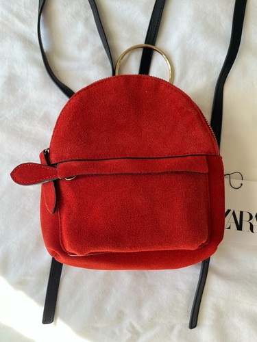 Zaino zara mini camoscio - mini,