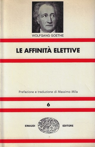 Goethe johann le affinità - goethe,,