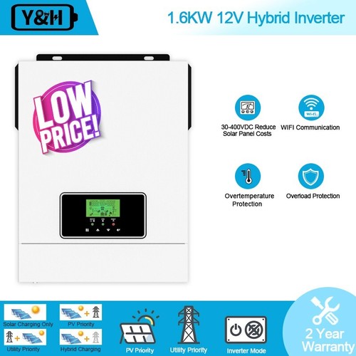 Inverter ibrido 1600w 12v - 1600w,