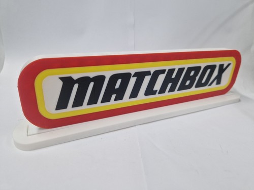 Matchbox logo espositore - logo,