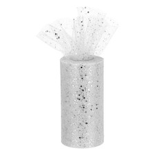 6" Nastro Tulle con Paillettes