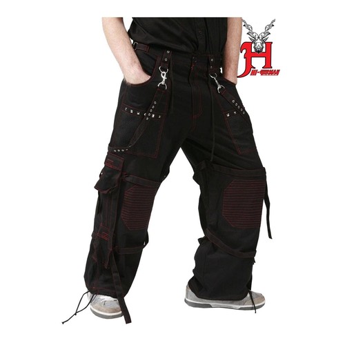 Pantalone uomo gotico nero