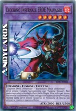 CECCHINO INFERNALE EROE MALVAGIO • Comune • LDS3 IT031 • 1Ed • YUGIOH! ANDYCARDS