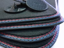 Tappetini per BMW Serie 4 M4 F32 Coupè 2013-2021 Velluto Doppia Cucitura 