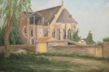 Dipinto a olio vintage