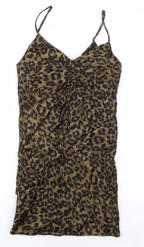 Zara donna beige animalier