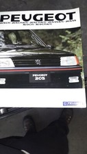 Brochure Peugeot 205 Gti
