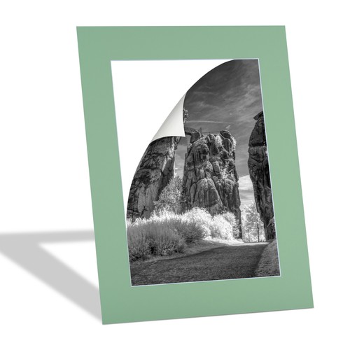 Passepartout misura verde - su, misura,