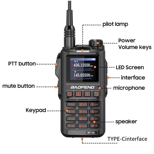 Baofeng 18l radio - bf-18l,