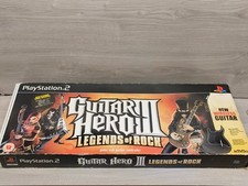 PlayStation 2 Guitar Hero 3 Legends Of Rock con controller wireless INUTILIZZATO