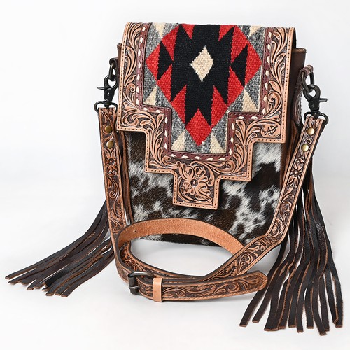 Borsa messenger floreale