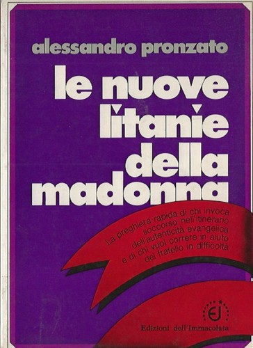 Nuove litanie madonna pronzato - litanie,
