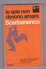 Libro Le Spie Non Devono Amare Scerbanenco SC121A