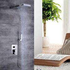 Set doccia ad incasso color argento