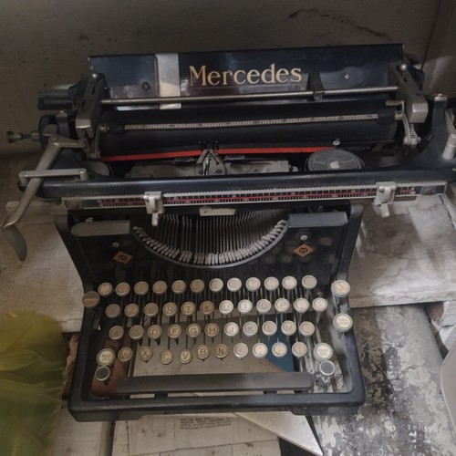 Macchina scrivere mercedes - macchina,