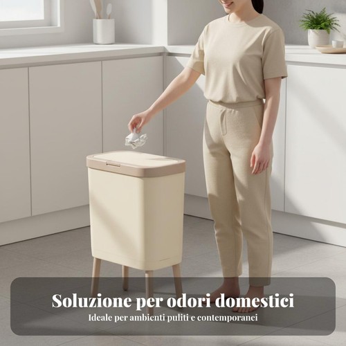 Pattumiera con gambe - pattumiera,