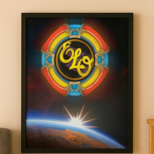 Framed electric light - electric,
