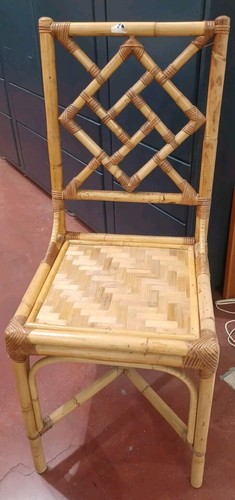 Sedia vintage bambu 1970 - sedia,