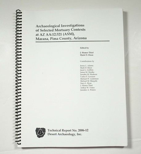 Archaeological investigations - archaeological,