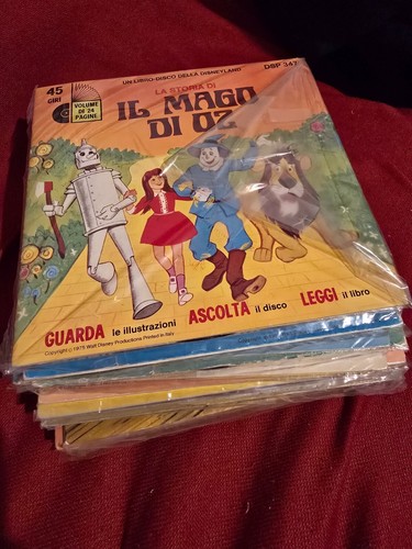 Libri disco disneyland 45 - disneyland,