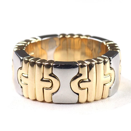 Bvlgari parentesi ring combi - bvlgari,