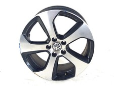 5G0601025AS CERCHIO IN LEGA DA 18 POLLICI 5 FORI 7,5JX18H2 ET49 VOLKSWAGEN GOLF 