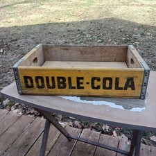 Cassa bibite in legno doppia