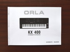 ORLA KX-400 Service manual repair Schematic diagrams Schema elettrico Schaltplan
