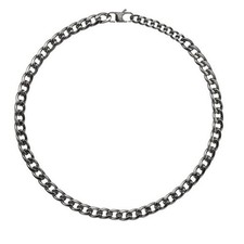 Collana uomo acciaio block - uomo,