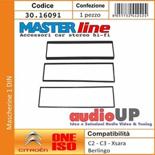 MASCHERINA AUTORADIO 1 DIN