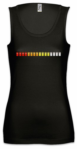Canotta donna 808 keys - donna, adsr