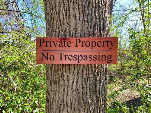 Insegna proprietà privata - privata, no