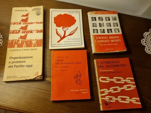 Lotto libretti socialismo - 6,