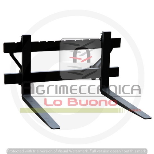 Forca per pallet - forca, attacco