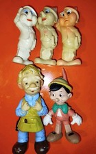 5 Pupazzi Gomma Geppetto Ledra