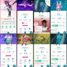 POKE GO LVL 71/ 505 SHINY/ 202 LEGENDARY/ HUNDO DIALGA ORIGIN